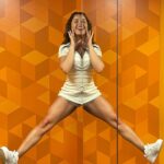 Gredmarie Colón Instagram - “Proof” of gravity 〽️ 🤸🏻🤭 #illusion #fun #floating #gravity #fyp #museumofillusions #gredmariecolon