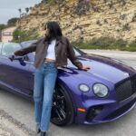 Greta Onieogou Instagram - 💜 #bentley