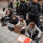 Greta Thunberg Instagram – Week 291. Today for the fifth day in a row, young people blocked entrances to the Swedish parliament to draw attention to the climate crisis and all those suffering from it today. Today it is also the fifth anniversary of the first global climate strike, when we filled the streets in our millions and striked for climate justice.
We are not going anywhere. This fight has only just begun.