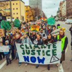Greta Thunberg Instagram – Climate strike week 296. Today Stockholm took part in the global climate strike demanding #ClimateJusticeNow 🔥🌏✊
#FridaysForFuture #climatestrike #PeopleNotProfit #Klimaträttvisa #Stockholm @fridaysforfuture.stockholm 
📸: @fridayphotos.se