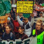 Greta Thunberg Instagram – Climate strike week 296. Today Stockholm took part in the global climate strike demanding #ClimateJusticeNow 🔥🌏✊
#FridaysForFuture #climatestrike #PeopleNotProfit #Klimaträttvisa #Stockholm @fridaysforfuture.stockholm
📸: @fridayphotos.se