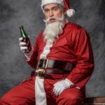 Gustavo Stockler Instagram - Paguei 5,90 pra IA fazer fotos fofas natalinas minha. Ela fez isso. Feliz natal.