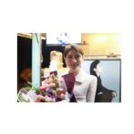 Ha Ji-won Instagram - 나에게 가장 힘이되어주고 사랑하는 1023~따뜻한 커피차 고마워요~ いつも力になる私の日本のファンありがとうございます。🥤🥤🥤🥤🥤 #1023 #이상하지원 #커튼콜 #하지원