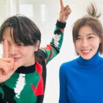 Ha Ji-won Instagram – 오랜만에 동구랑~~ 💃🏻💃🏻💃🏻💃🏻💃🏻 @donggu_choi  @haewadal_entertainment