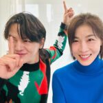 Ha Ji-won Instagram – 오랜만에 동구랑~~ 💃🏻💃🏻💃🏻💃🏻💃🏻 @donggu_choi  @haewadal_entertainment