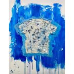 Ha Ji-won Instagram - Traces of_mixed media on canvas_100f_2021_Polarpo @see.stheday