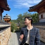 Ha Yoon-kyung Instagram - 환대해 주셔서 감사했습니다🥰 #재벌X형사 화이팅!!⭐️
