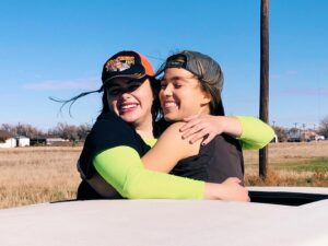 Haley Lu Richardson Instagram - I love hugs so much 🥺 and you can watch @unpregnantmovie tomorrow on @hbomax ! 🍇