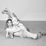 Haley Lu Richardson Instagram – another strange photoshoot of me on the floor