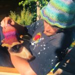 Haley Lu Richardson Instagram – all I have been doing with my life is crocheting hats and scrunchies. they are available on Etsy at @hookedbyhaleylu 🍟🍟🍟🍟🍟🍟🍟🍟🍟🍟
