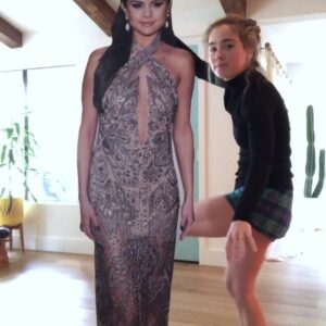 Haley Lu Richardson Instagram - Loved back up dancing for @selenagomez thank you for this honor. I love her.
