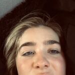 Haley Lu Richardson Instagram – me last week vs me seconds before posting this👍
