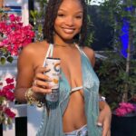 Halle Bailey Instagram – had the best time at #chlochella last night!!! 🤍😭✨words can’t describe how proud i am of my sister 
@celsiusofficial #celsiusbrandpartner #celsiuslivefit