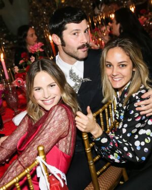 Halston Sage Instagram - The prettiest evening and prettiest accessories! Thank you @rogervivier