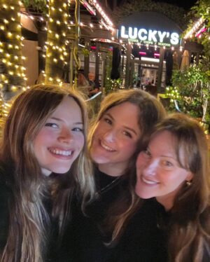 Halston Sage Instagram - Been waiting a long time to say this…THIRTY, FLIRTY, AND THRIVING! 

Best girls trip w momma and @kateschrage