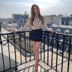 Halston Sage Instagram – Outfit of my dreams in the dreamiest city ❤️