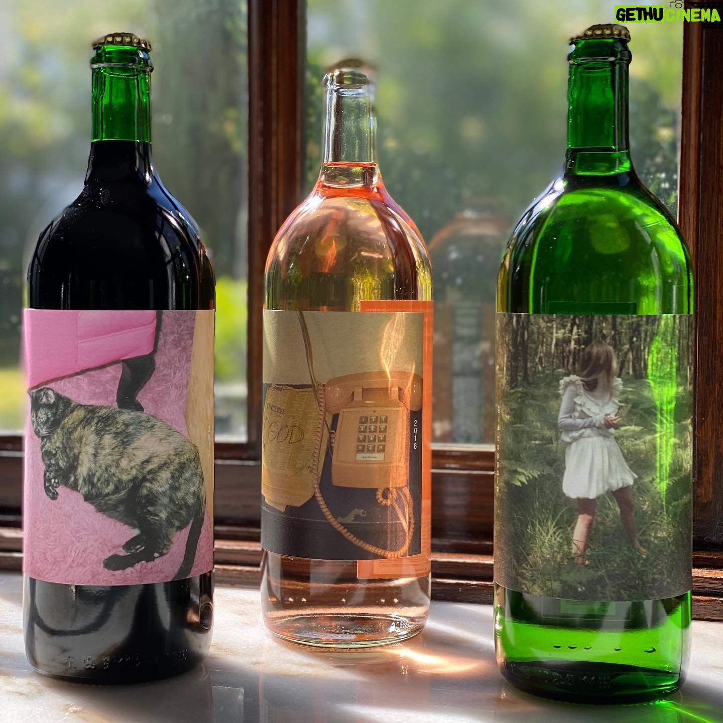 Halston Sage Instagram - THE MOST BEAUTIFUL WINE BOTTLES I’VE EVER SEEN. Throughout the month of May, @mastergia and the Coppola family winery will be donating $5 to No Kid Hungry for every bottle of Gia Coppola Wine sold. Link in my bio stories 💕 @giacoppolawine 💕