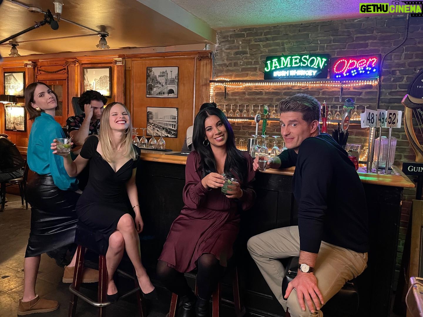 Halston Sage Instagram - THE LIST: THE SITCOM. Just kidding- it’s still a movie- but this would be the ad for our show.
