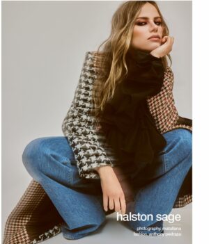 Halston Sage Instagram - @schonmagazine