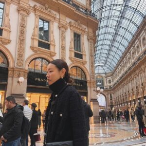 Han Hye-jin Instagram - milan. rainy. 

@dolcegabbana