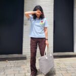 Han Hye-yeon Instagram - 놀러가고싶은날씨라며😁🌈👟🤎🩵🩶 #인생뭐있어 #ootd #의상정보는태그에서🙏