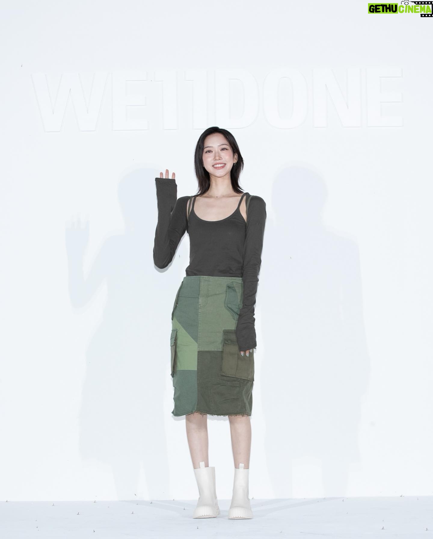 Han Ji-hyun Instagram - @we11done 쇼 다녀왔땨! 감사합니당!! 오랜만에 꾸밈꾸밈 했땨💛