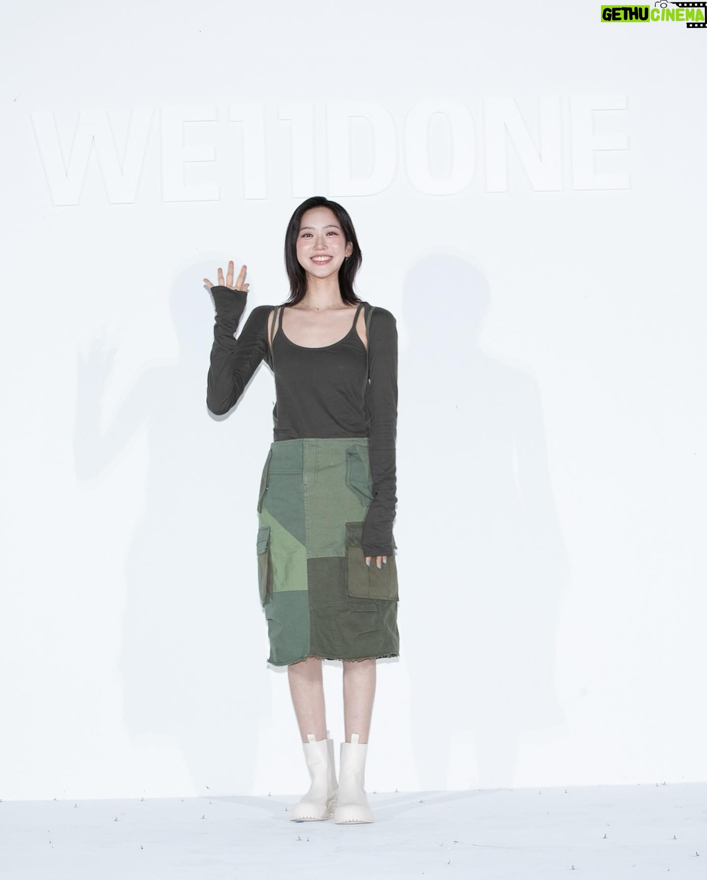Han Ji-hyun Instagram - @we11done 쇼 다녀왔땨! 감사합니당!! 오랜만에 꾸밈꾸밈 했땨💛