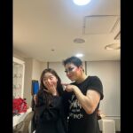 Han Seon-hwa Instagram - 유일무이.. 뽀드윅..🥹🩷 다.. 잘 하시고 섹시한 선배가 우리 오빠라니!! 내 오빠라니!!! 한정미 너 좋겠다!! 🤣 내가 다 기대되는 영화 #파일럿 #7월31일개봉이에요✈️