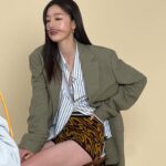 Han Seon-hwa Instagram - 은하. 지환 jtbc @cosmopolitankorea 🖤