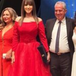 Hanan Motawie Instagram – تكريمي من مهرجان الاسكندريه امس يعتبر من اهم تكريمات بالنسبه لي،شكرا للمهرجان الغالي وشكرا للامير اباظه رئيس المهرجان ويارب دائما عند حسن ظنكوا🙏🏻❤️. Styled by @ihabeladly 
Dress by @nourfathallah 
Jewelry @bijoux.jewelry.eg 
Mua @monaesmailmakeup 
Hairstyle @mostfadahab