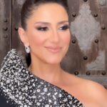 Hanan Motawie Instagram - The gorgeous @hananmotawie Makeup @zeinaelnaggar Styled by @ihabeladly Dress @aymanlahmouni Clutch @alicia_arts Jewelry @bijoux.jewelry.eg Hair @mahmoud_hair_stylist