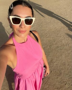 Hande Doğandemir Instagram - same hande but different 
🙋🏻‍♀️🪩 
selfie dump in barcelona roma