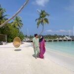 Hanis Zalikha Instagram - Finally #HairulHanisMaldives