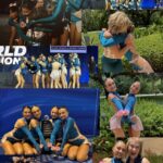 Hannah Colin Instagram - WORLD CHAMPION x8 🌎🏆✨ I can’t even put into words the impact this team has left on me. I’m so grateful for every single moment & memory I have with you all. @leesvisiondance thank you for continuing to push me to be the best version of myself not only in dance but in life. This year we’re taking home 4 more GOLD MEDALS, and I couldn’t think of a better ending to the most amazing season. We truly are the best team in the WORLD!! we are vision. 🩵 #undeniable . . . #hannahgracecolin #worldchampion #worlds #dance #explorepage #viral #disney #g24 #8 #family #allstars #competition #thebestisyettocome
