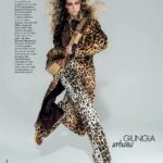 Hannah Ferguson Instagram - @elle_italia 🤍 Shot by @gilles_bensimon Editor and stylist @bennybelle Hair @leongorman.h.c Makeup @dellortosilvia