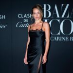 Hannah Ferguson Instagram – Bringing the 90’s to ICONS event 😊 🖤🖤🖤 Styled by @krisyasker 
Makeup by @laurastiassni 
Hair by @josephmaine 
#dreamteam