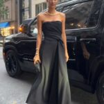 Hannah Jeter Instagram - Thanks for helping me arrive in style, @wagoneer 🖤