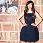 Hannah Simone Instagram – Lewks and bewks 📚