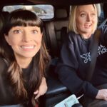 Hannah Simone Instagram - Tune in tonight for a BRAND NEW EPISODE of Not Dead Yet! We laugh! We do ridiculous things! We play baseball! Swipe through to see dumb photos of @laurenelizabethash carpooling to work together because apparently shooting for 12 hours a day together isn’t enough time spent in each other’s company 😂