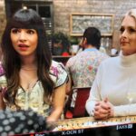 Hannah Simone Instagram - Behind the scenes Not Dead Yet fashion dump. All cute outfits provided the by legends that are @michellecolecostumedesign and @svhudson 👗 ❤️ swipe thru to see the team and also a video of me doing weird things that break Angela in a scene 😂