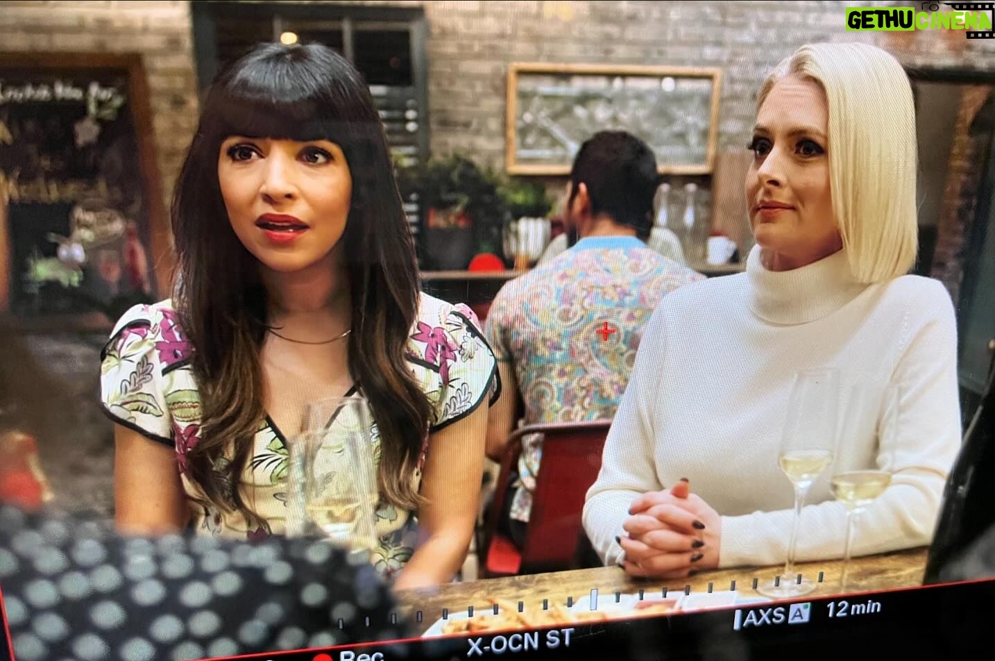 Hannah Simone Instagram - Behind the scenes Not Dead Yet fashion dump. All cute outfits provided the by legends that are @michellecolecostumedesign and @svhudson 👗 ❤️ swipe thru to see the team and also a video of me doing weird things that break Angela in a scene 😂