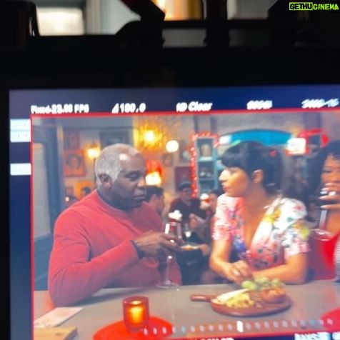 Hannah Simone Instagram - Behind the scenes Not Dead Yet fashion dump. All cute outfits provided the by legends that are @michellecolecostumedesign and @svhudson 👗 ❤️ swipe thru to see the team and also a video of me doing weird things that break Angela in a scene 😂
