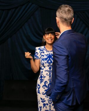 Hannah Simone Instagram - What an incredible honor to be a co-host of the South Asians at the Oscars celebration. A wonderful night celebrating the phenomenal South Asian Oscar nominees and connecting with the South Asian giants in our industry. We have come so far and have held each other up the entire way… what a powerful and magical evening. xo