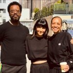 Hannah Simone Instagram - Behind the scenes Not Dead Yet fashion dump. All cute outfits provided the by legends that are @michellecolecostumedesign and @svhudson 👗 ❤️ swipe thru to see the team and also a video of me doing weird things that break Angela in a scene 😂