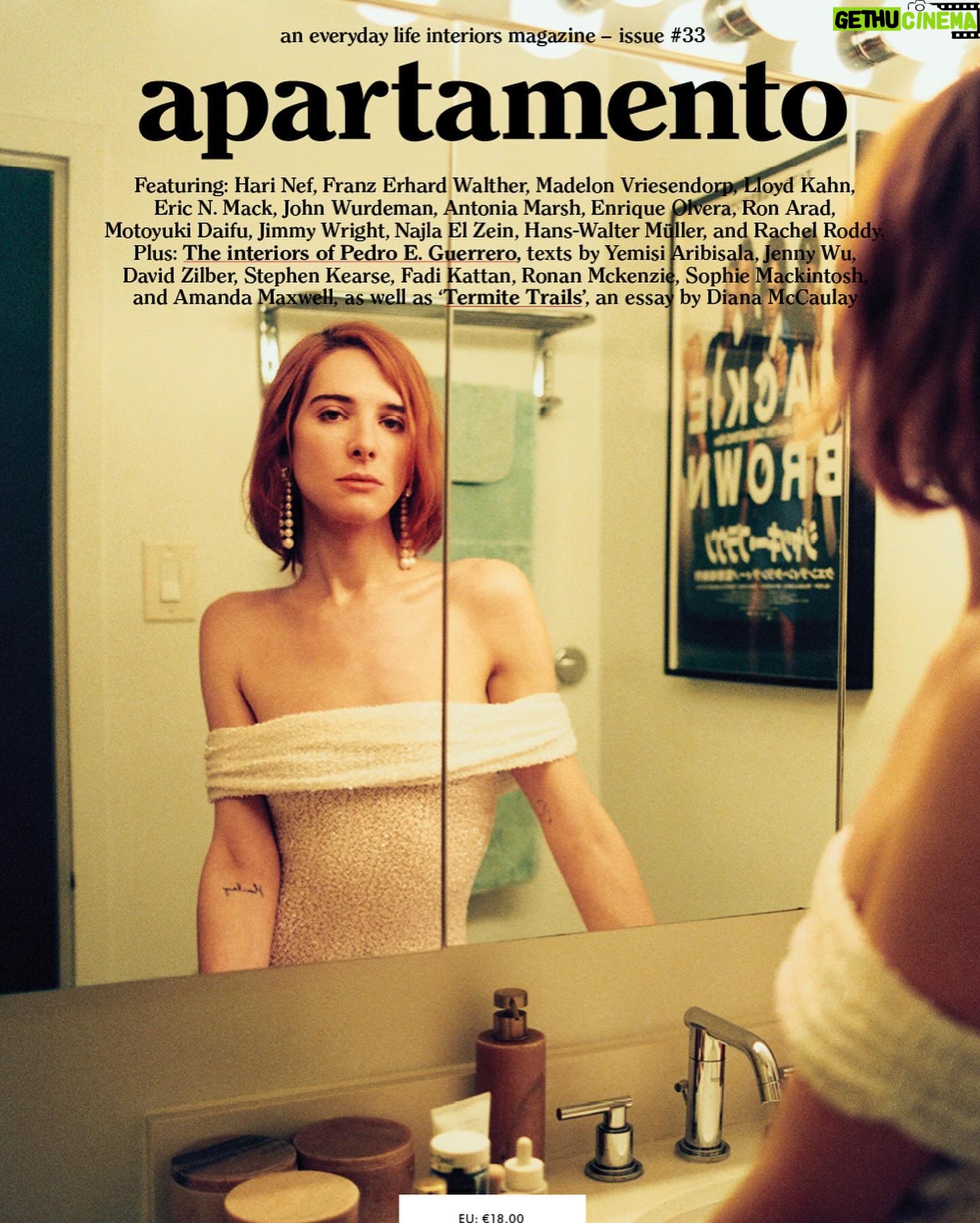Hari Nef Instagram - come on in :) i let @apartamentomagazine into my loft and got the cover! photos by @sk8rmom420 with a profile by @michaeljbullock which says it better than i could in a caption. the link for that is in my story thanks to @thomlussier of @cafieroselecthome for gracious guidance on a job that was too small! so fun buy vintage and secondhand because it looks cooler