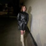 Hari Nef Instagram - out late in leather but what's new!! @hm studio now available — strict and strictly limited #hmstudio
