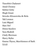 Hari Nef Instagram - i made the 83rd international best dressed list and thank god because i spent all year slaving over these fits!! i dress for me and only me but this feels very nice because i've followed the list forever and i care lol. thank you graydon carter aimée bell amy fine collins and reinaldo herrera for including me and the 400 anonymous fashion people who voted for me and most importantly thank you to my partner in slay chris horan. ready to get locked in a goddamn trailer (or theater) and wear crusty sweats for the vast majority of 2024
