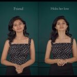 Harija Instagram – Such emotions are difficult to even explain … 
Friend – understands the situation and is concern
Hides her love – tries to swallow her emotion in order to pretend lik she understands.. but breaks inside 

To learn more about small nuances in acting join my acting workshop

WhatsApp – 8610559944