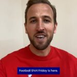 Harry Kane Instagram – #FootballShirtFriday is here and England captain, @harrykane wants you to join him 🙌

We can’t wait to see your shirts, make sure you tag us and remember to donate at the link in the @bobbymoorefund’s bio to help fund life-saving bowel cancer research ❤️

Thank you so much to everybody who has signed up so far 🙌

#WearShareDonate #HarryKane #EnglandFootball #BobbyMooreFund #BowelCancer