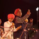 Harshdeep Kaur Instagram - The Desert Festival in the Golden City was a sight to behold, with enchanting cultural performances by renowned singer Harshdeep Kaur, Rajasthani folk artist Tagaram Bheel, and mesmerizing Kalbelia dance by Gulabo Devi. It was truly a dazzling showcase of talent. #TyoharonKaDes #ColoursOfIndia #DesertFestival #Jaisalmer #Harshdeepkaur #ExploreRajasthan #Travelrajasthan #RajasthanTourism #Rajasthan